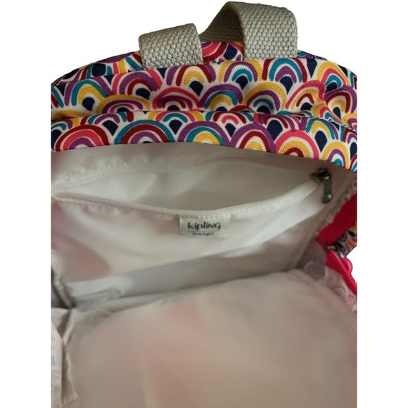 Kipling Women\'s BP4284 Challenger Peacock Prism Pink Travel Bag Backpack main image 5